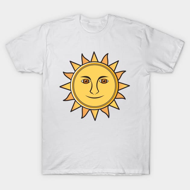 Sun T-Shirt by nickemporium1